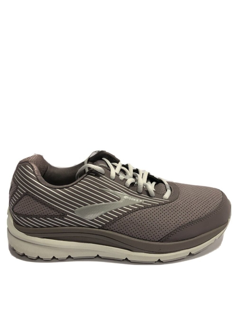 Brooks Women’s Addiction Walker Suede Walking Shoes Gray Size 10 M
